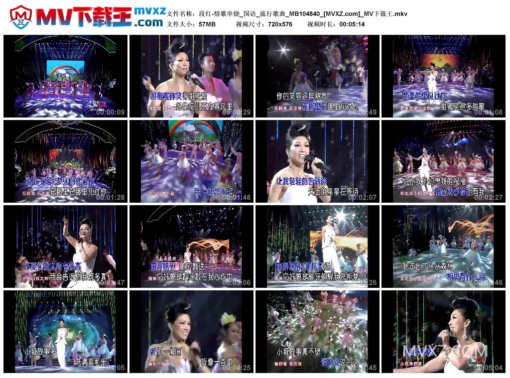 段红-情歌串烧_国语_流行歌曲_MB104840